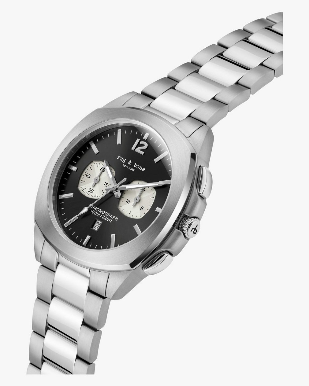 Bleeker Chronograph Bracelet Watch, 42mm - Silver - Image 4
